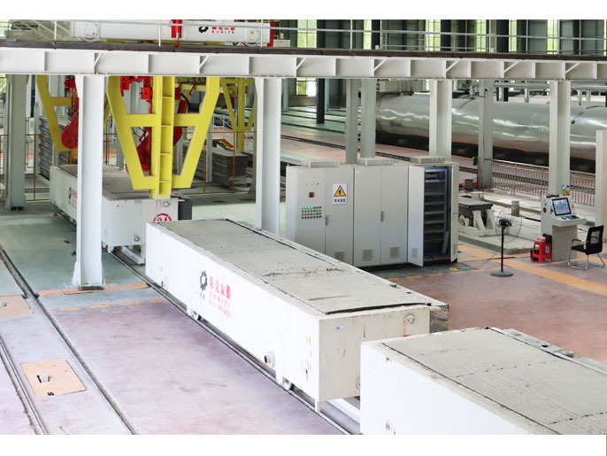 配料及澆注靜養工段